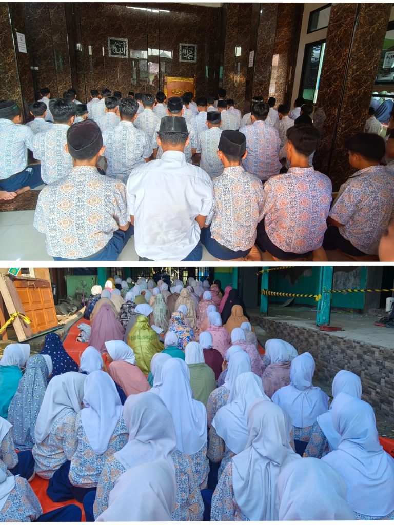 Istigasah MTsN 2 Kota Bekasi: Ikhtiar Spiritual Menyambut TKA dan Ujian Madrasah