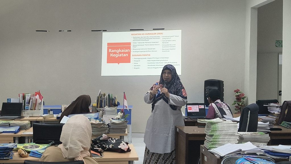 MTsN 2 Kota Bekasi Persiapkan Pelaksanaan Kegiatan Kokurikuler
